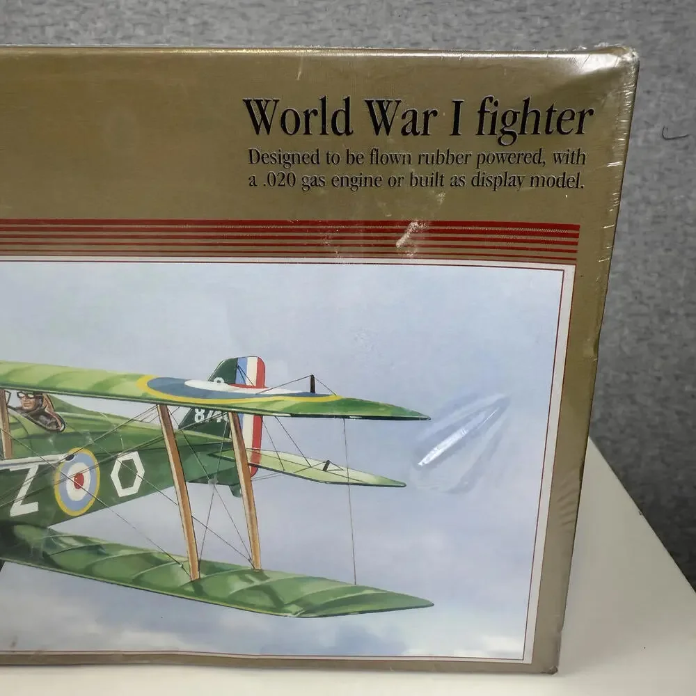 VTG GUILLOWS KIT 202 FLYING MODEL KIT BRITISH S.E.5A WW1 FIGHTER 24